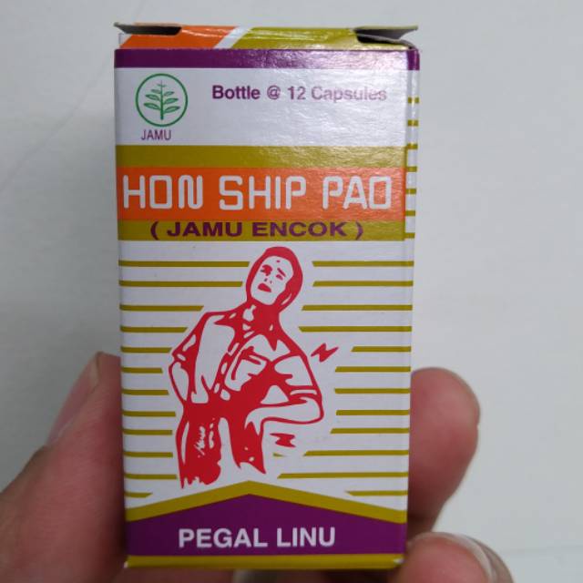 Hon Ship Pao BOTOL isi 12 Kapsul