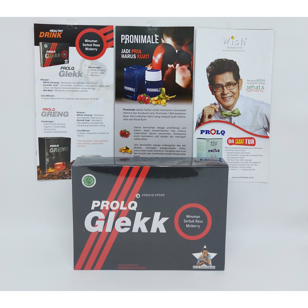 Prolq Glekk - Produk Asli Dr Boyke