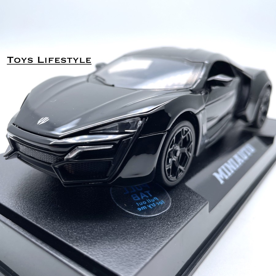 Mobil MiniAuto Diecast - Lykan Hypersport Skala 1:32