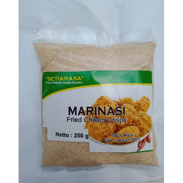 

TEPUNG MARINASI FRIED CHICKEN 250G