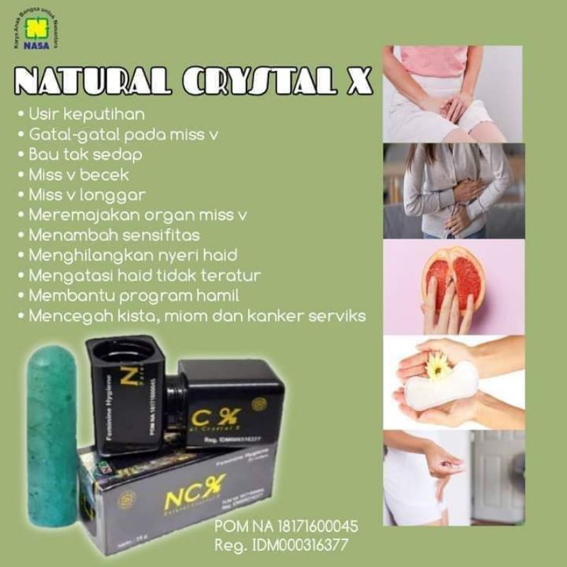 CRYSTAL X NASA/ NCX NASA/ CRYSTAL ORI 100%