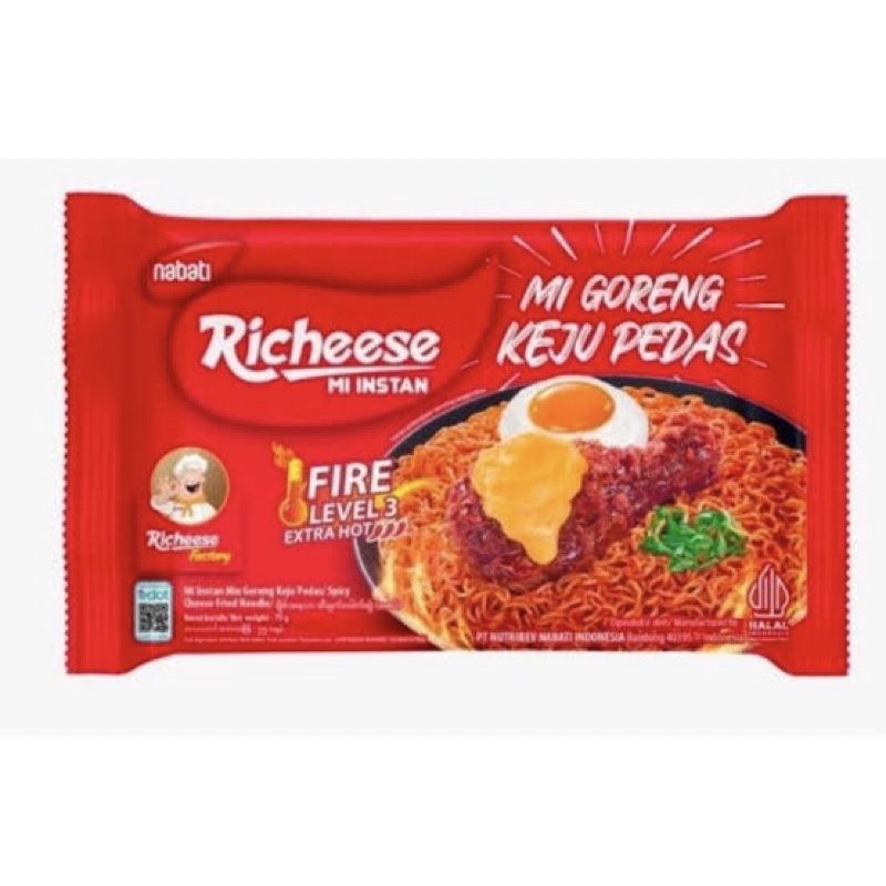 

MIE GORENG RICHEESE KEJU PEDAS LEVEL 3!!! MIE VIRAL