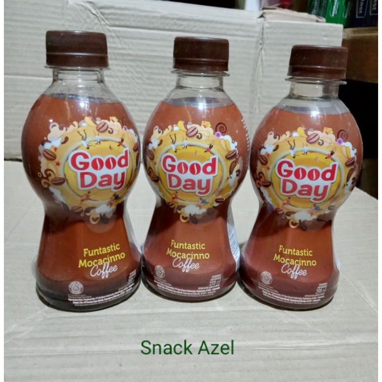 

Kopi Gooday botol funtastis mocacino coffe 250ml