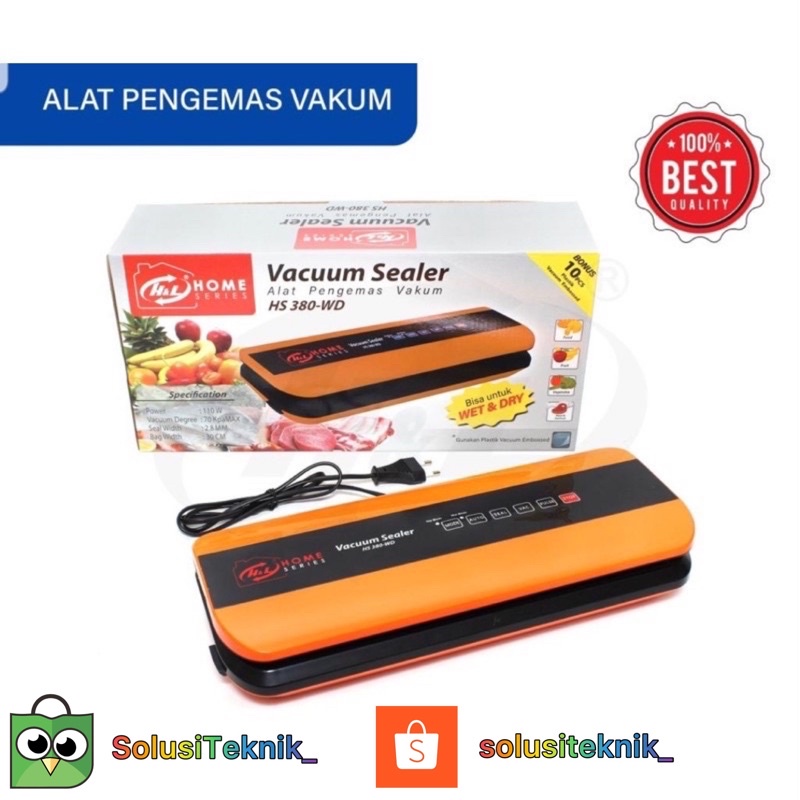 

Vacum Sealer 380 h&l / Alat pengemas vakum