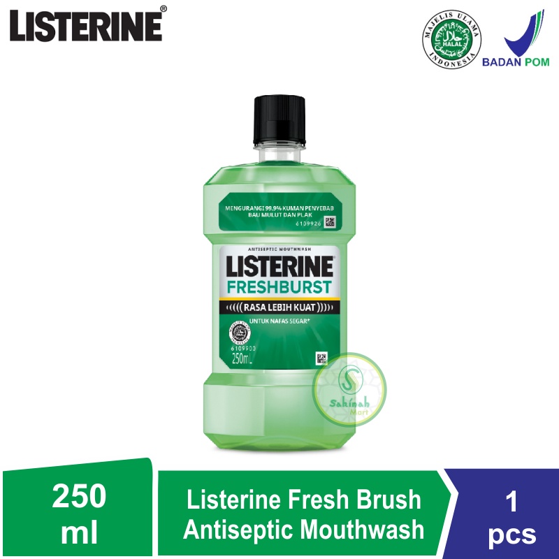 LISTERINE Fresh Burst Antiseptic Mouthwash / Obat Kumur Antiseptik 250ml