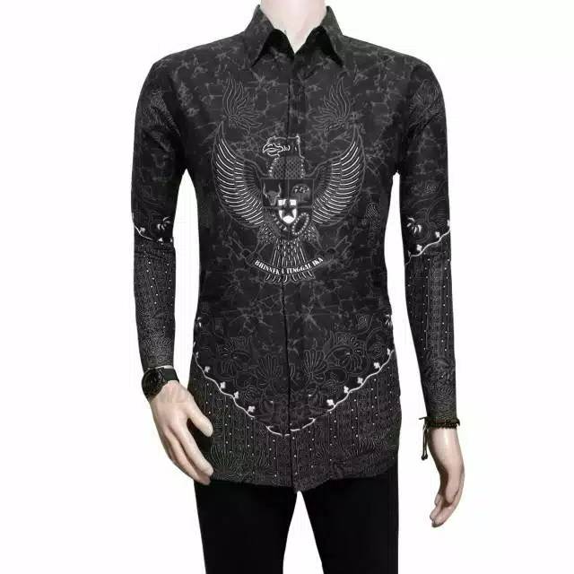 Banting Harga Atasan Kemeja Batik Pria Motif Batik Garuda // (solo) Jumbo EQqNBYHmrRxQe