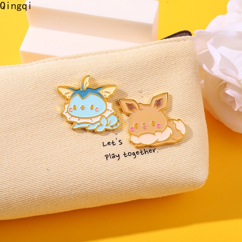 Bros Pin Enamel Bentuk Kartun Hewan Kelinci Anime Elves Untuk Hadiah Penggemar