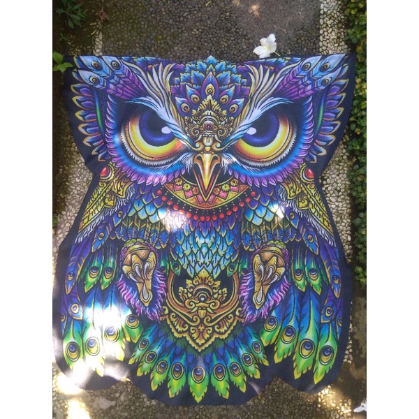 layangan Bali celepuk lipat