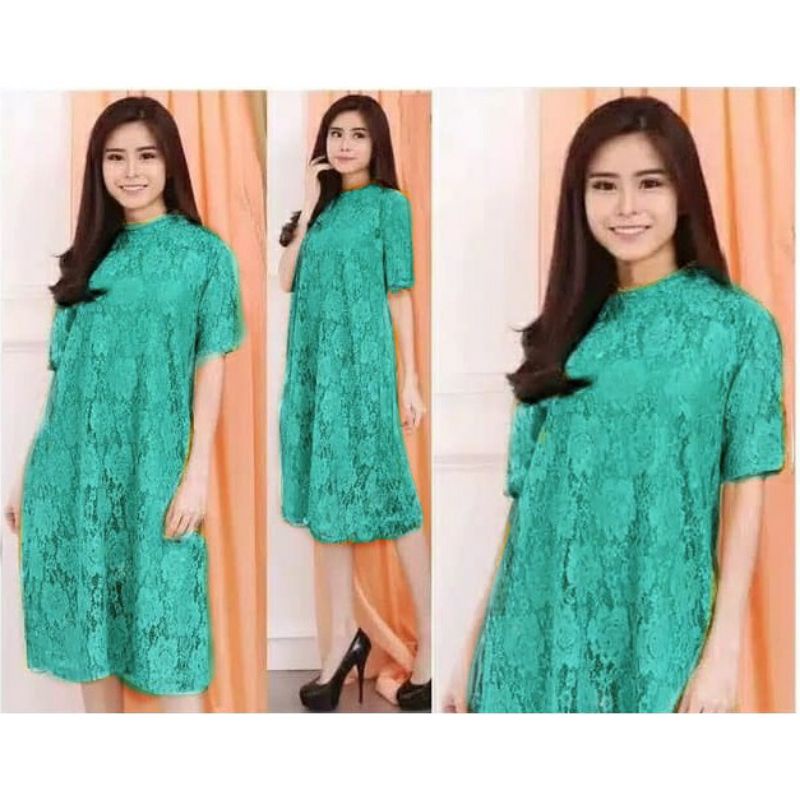 dress wanita/dress remaja/gaun pesta ulang tahun/baju kondangan/drss brukat/dres perempuan/mini dres