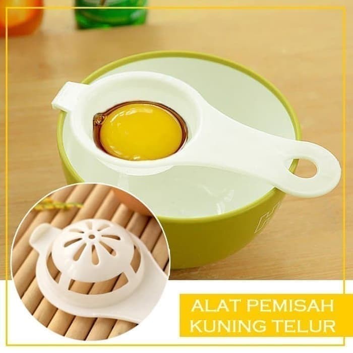 BAROKAH Alat Pemisah Kuning Telur / Saringan putih telor / Penyaring Telur kue cake