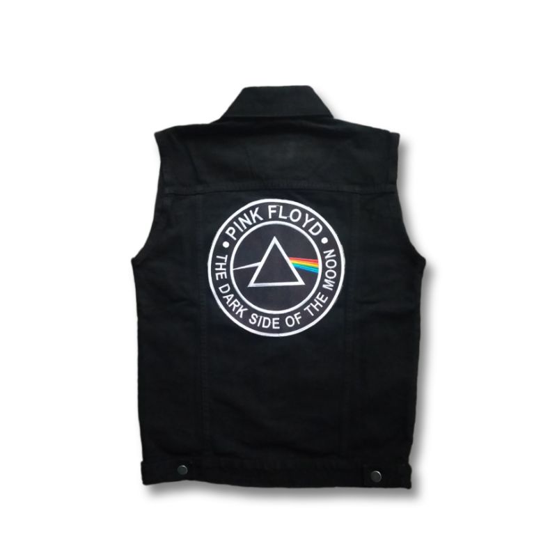 Arfacloth - Vest Denim Black Floyd - Rompi Jeans Pria
