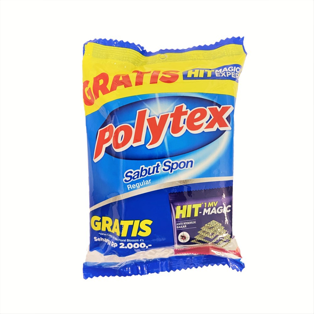 Polytex Sabut Spon + Hit Magic Expert 4 Lembar