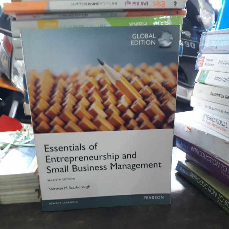 

BUKU ORIGINAL ESSENTIALS OF ENTREPRENEURSHIP AND SMALL BUSINESS MANAGEMENT