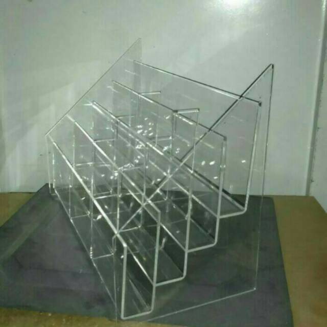 

Acrylic tempat brosur 4ss /akrilik display brosur 4ss
