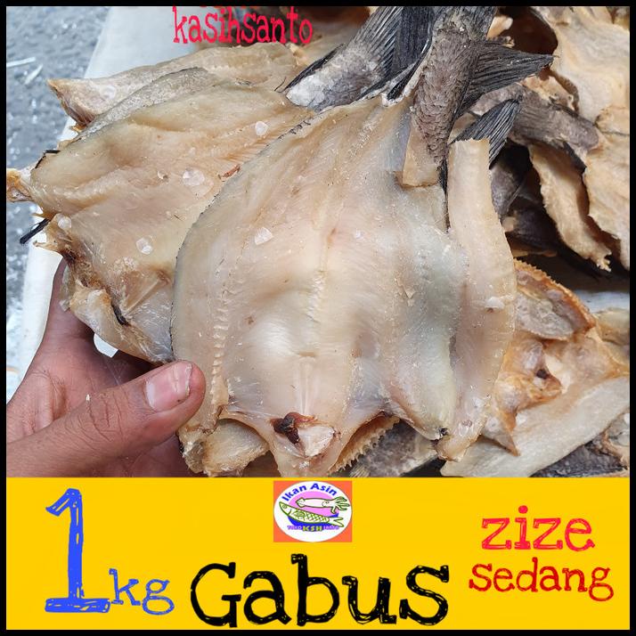 

Ikan Asin Gabus 1Kg