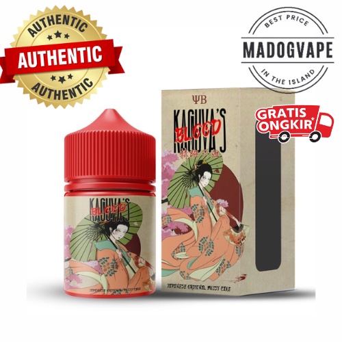 Liquid Kaguya's Blood 60ML by Reza Arap | Kaguya Blood by YB | Liquid Reza Arap