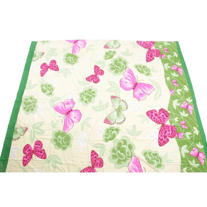 Dixon Selimut Handuk Motif Kupu Kupu 180x200  4346