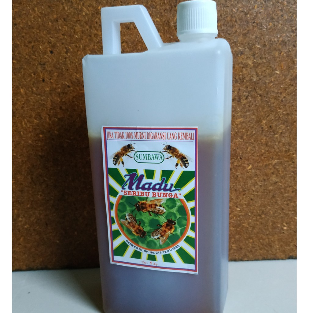 

MADU MURNI SUMBAWA SERIBU BUNGA JERIGEN 1KG BERKWALITAS