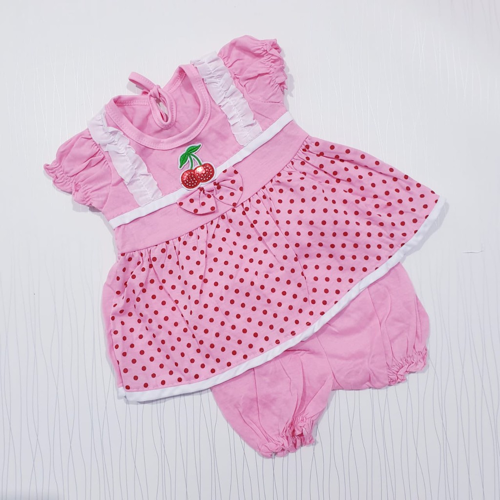 COD Bayar Ditempat Baju Baby Dress Aanak Cewek / Baju Anak / Setelan Anak / Baby Alicia