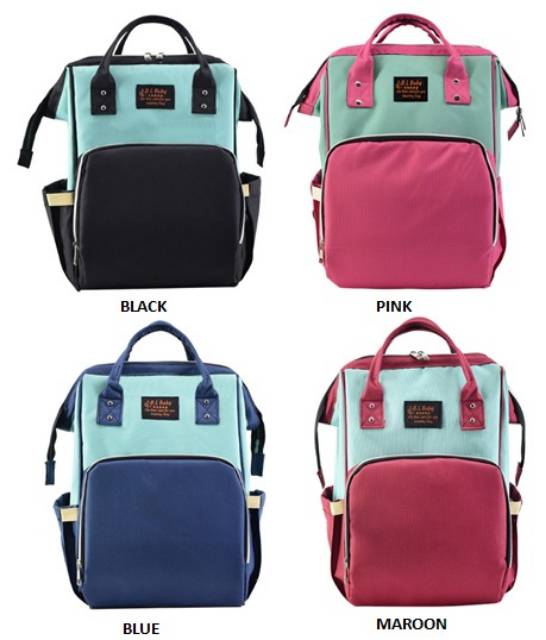 Diaper Bag Tas Bayi Ransel Organizer / Tas Perlengkapan Bayi Multifungsi Ransel Popok B.L Baby T08