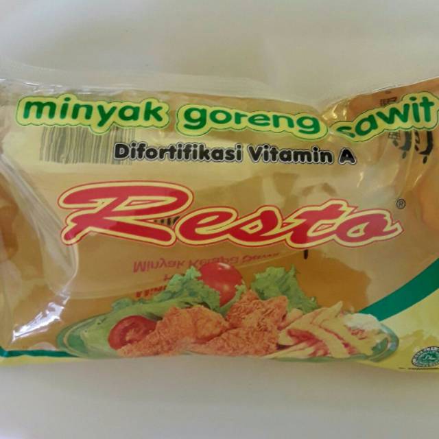 

Ready! Minyak Goreng Resto Bantal 400 isi 360ml Hrga Satuan