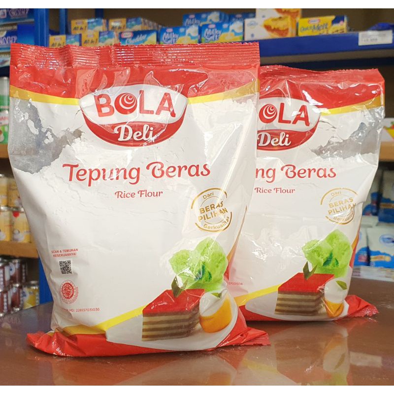 

Tepung Beras Bola Deli 500Gr