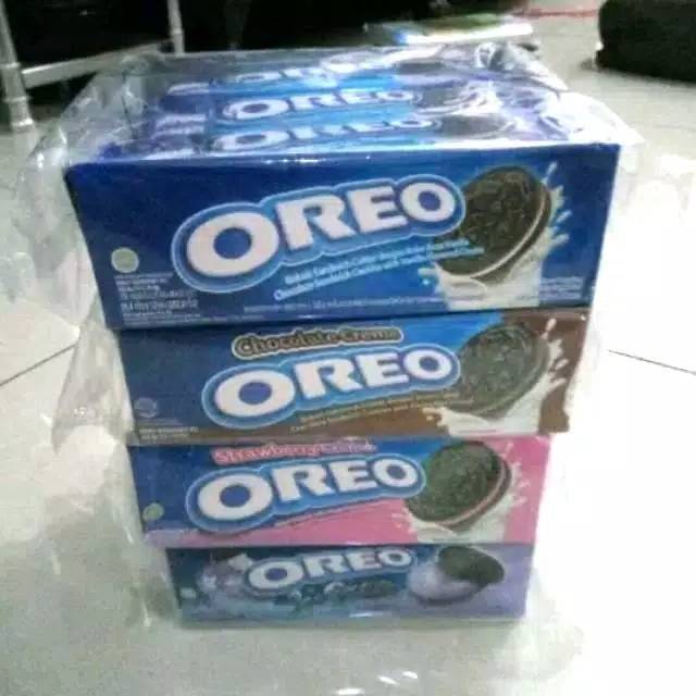 

Oreo biskuit 1 pak isi 12 pis