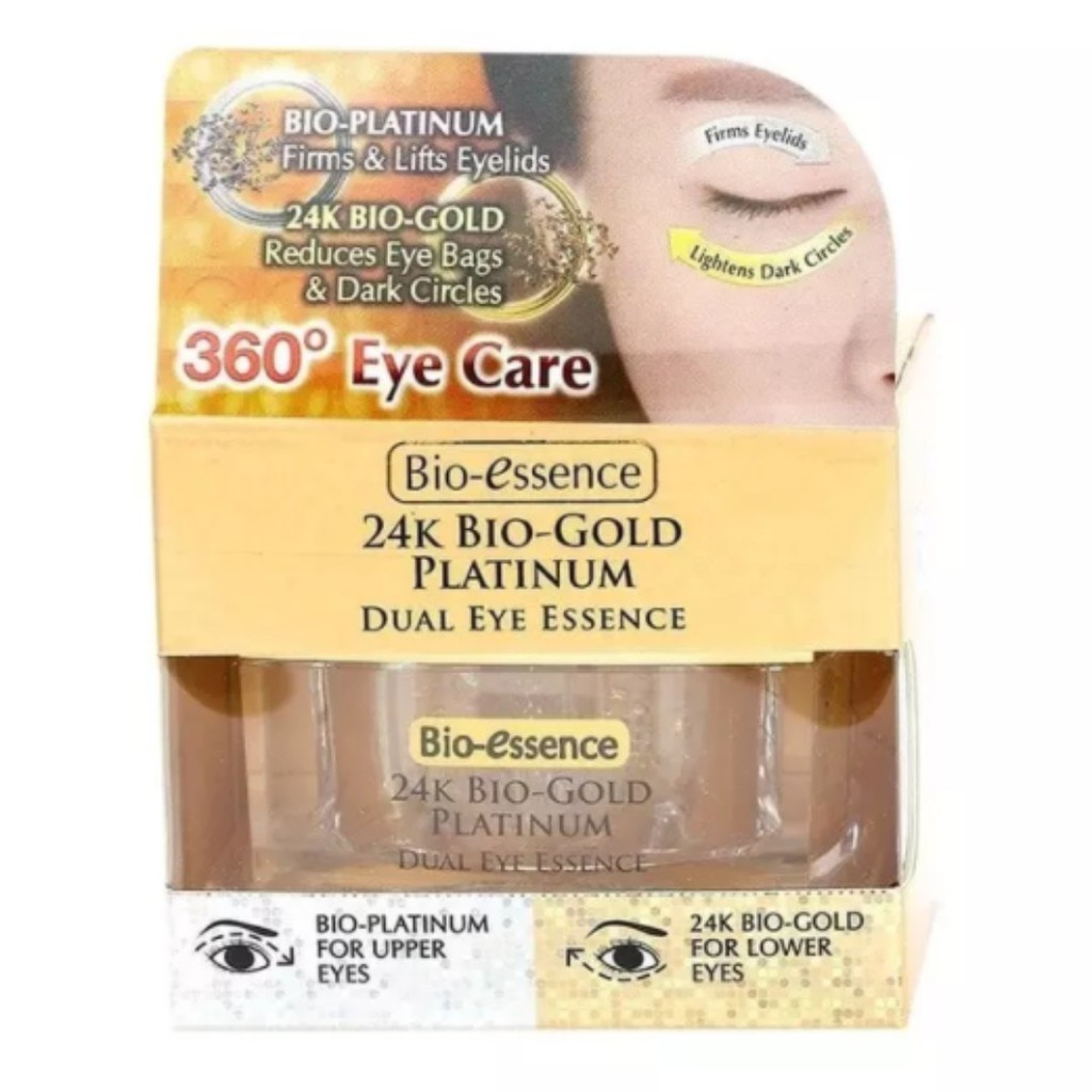 Bio essence 24K Bio-Gold Platinum Dual Eye Essence 18gr