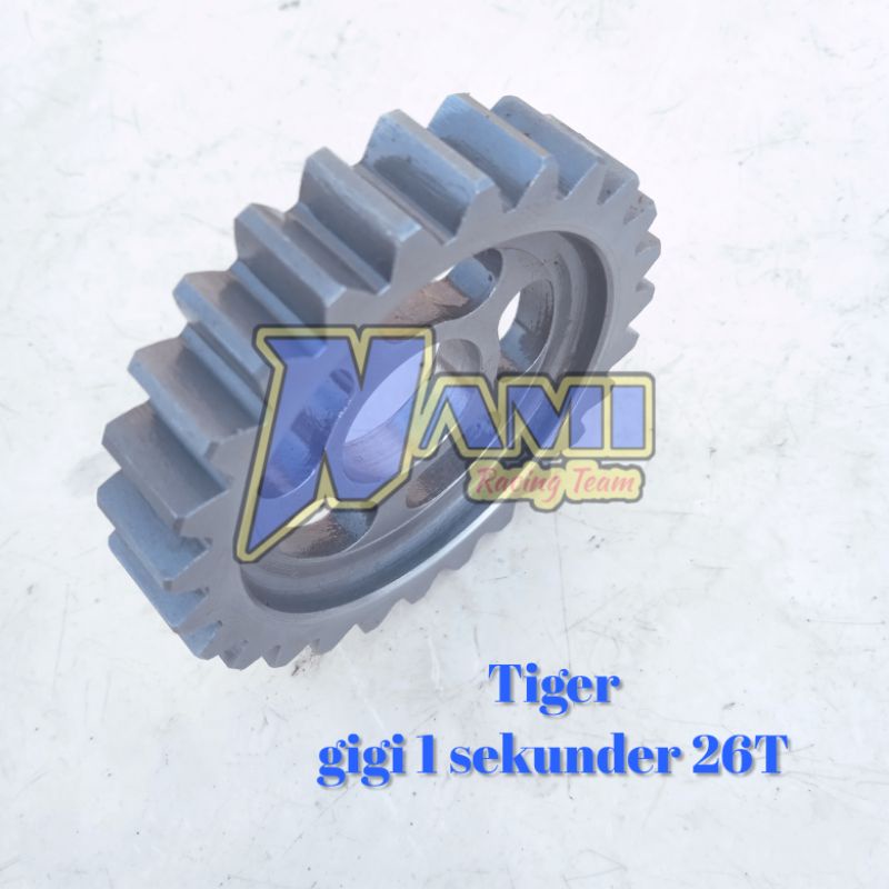 Rasio racing Tiger gigi 1 sekunder 26T