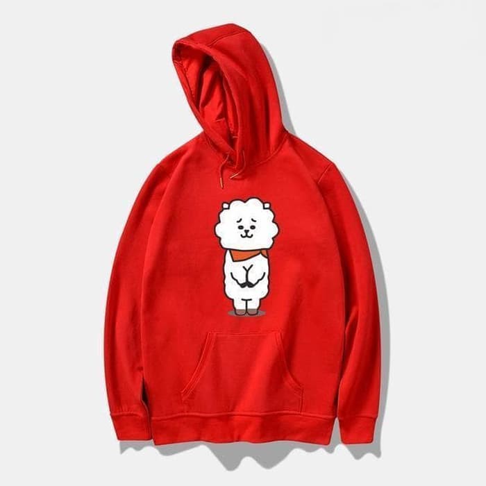 Jaket Hoodie Jumper Sweater Obral Murah LiNE BTS BT21 RJ BT 21 Bangtan