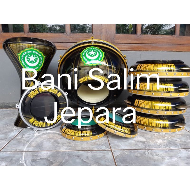 Alat Hadroh 1 Set Lengkap Berkualitas Asli Jepara Bergaransi