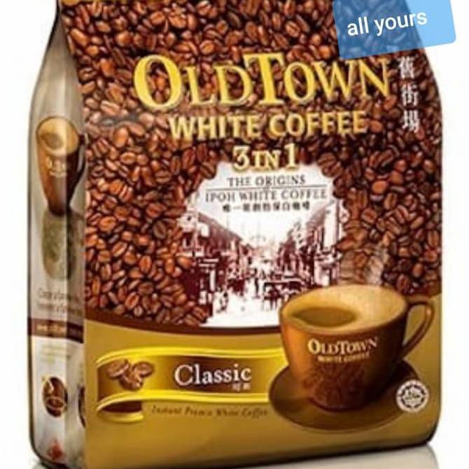 

TERLARIS! kopi coffee putih white old town malaysia klasik classic instant 3in1