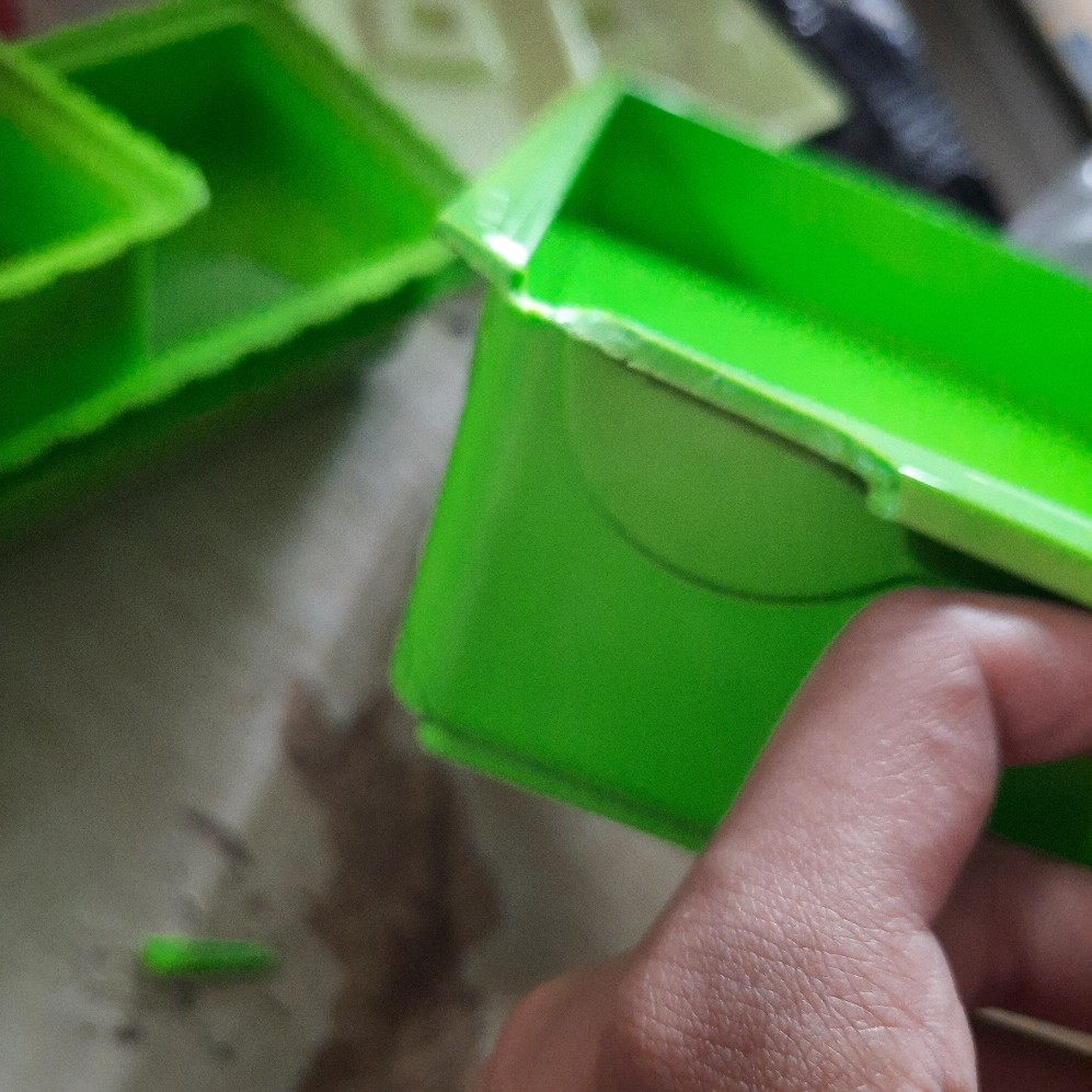 Basi Prasmanan Kotak Gr Green / Kotak Makanan Prasmanan Genki Market