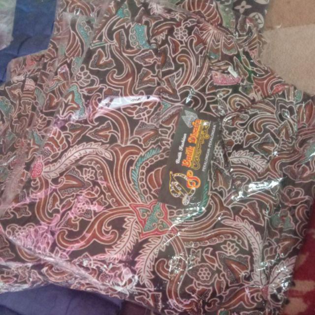 Kemeja Batik Pria Modern Lengan Pendek / Baju Hem Batik Cowok / Gratis Ongkir