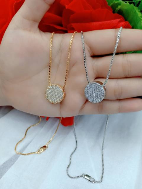 Xuping Kalung Dan Liontin bulat