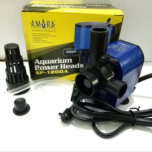 Pompa Air Celup Water Pump AMARA SP-1200A SP1200A WP1200 18 Watt Power Head Aquarium Ikan