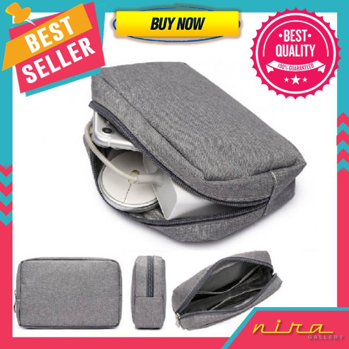 Jual Pouch Travel Tempat Kabel HP Dan Charge Laptop Multifungsi Murah Berkualitas A620 Shopee