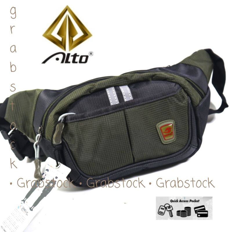 Waistbag Alto JungleSurf Tas Pinggang Impor 7 Grabstock