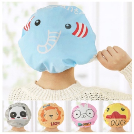 Shower Cap Anti Air Karakter Murah