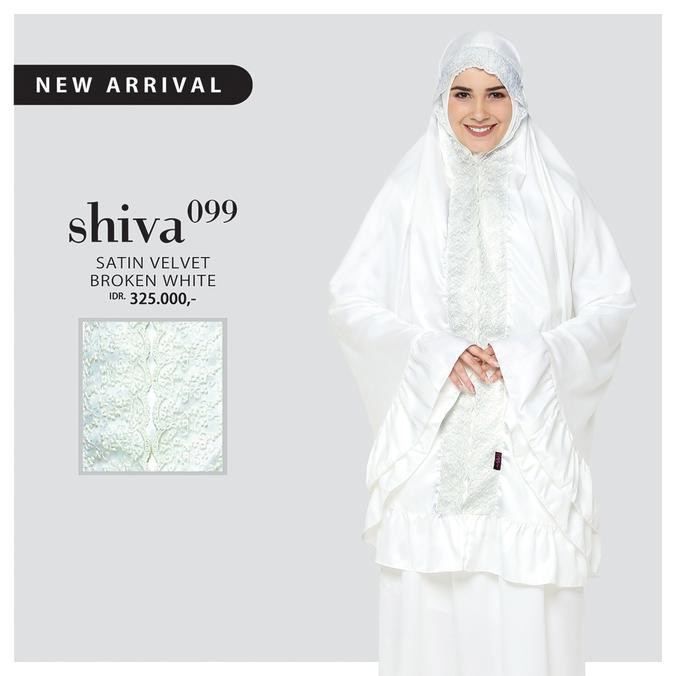 Ready Stok Mukena Tatuis Shiva 099 - Murah - Putih MURAH