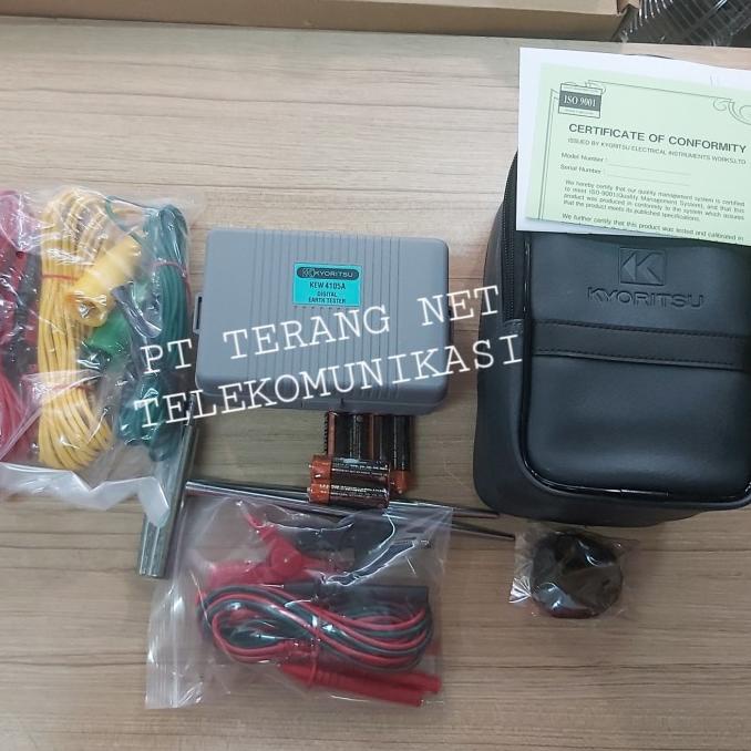 Kyoritsu 4105A Digital Earth Tester Grounding Tester / Kew4105A