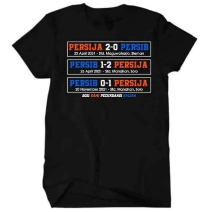 T-Shirt Kaos Persija vs Persib / Kaos Jackmania/ Kaos The jack / Kaos Persija