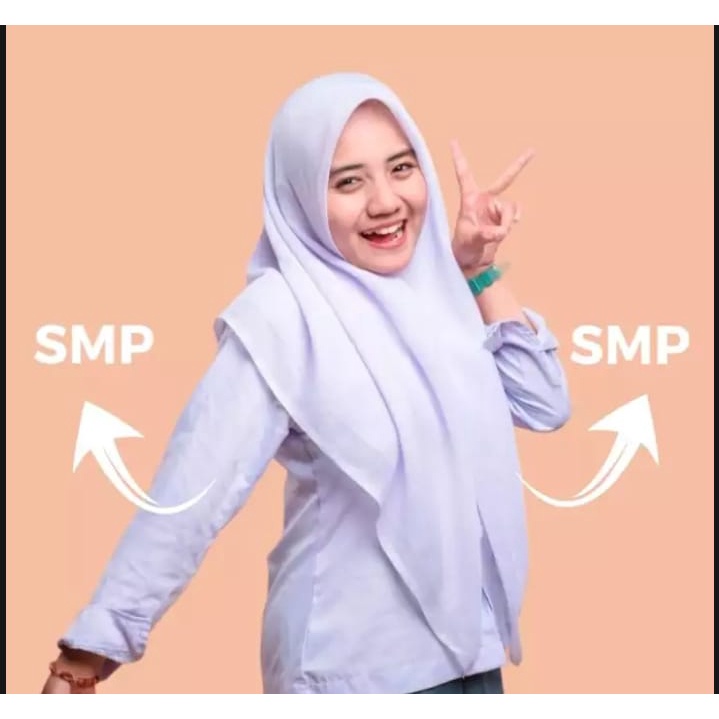 JILBAB  SEGI EMPAT ANAK PEREMPUAN/ANAK SEKOLAHAN ANAK REMAJA