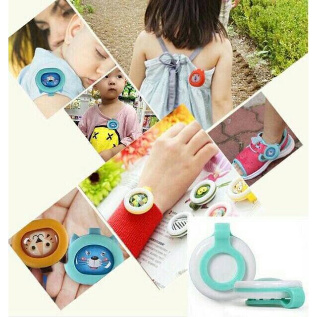 HIPPO LAND Bikit Guard Clip Anti Mosquito Musim panas Insect Pin Summer 149