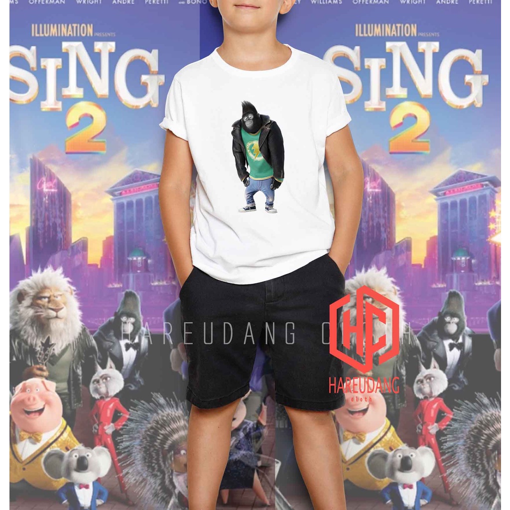 kaos anak sing 2 kartun karakter johnny