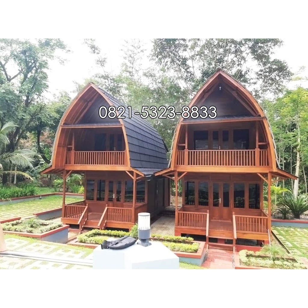 Jual Rumah Kayu Model Lumbung 2 Lantai Tingkat Indonesia Shopee Indonesia