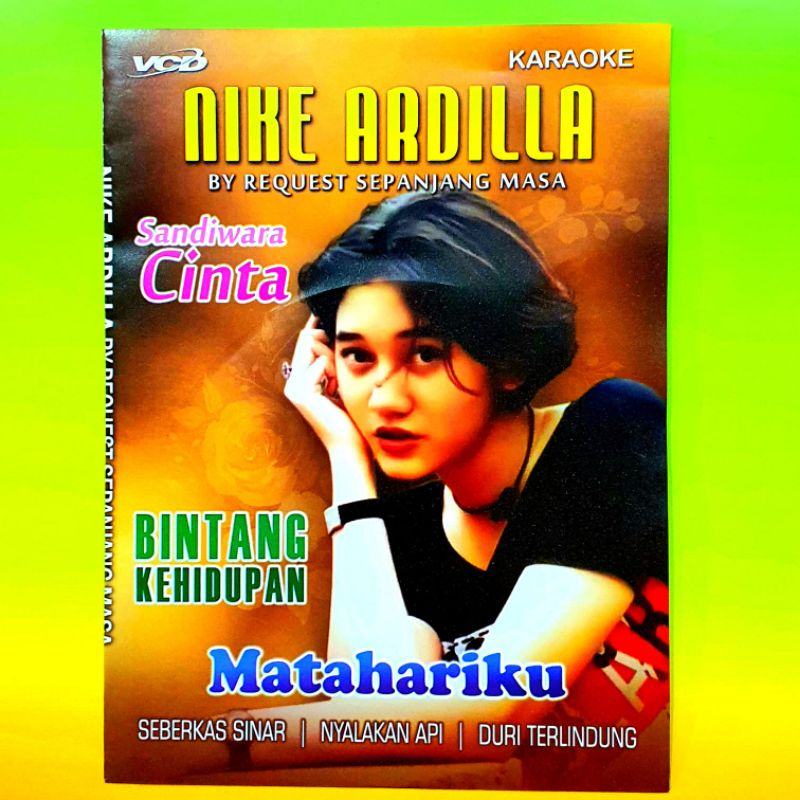 KASET VCD MUSIK LAGU NIKE ARDILLA-BISA KARAOKE VOCAL ON OF AKTIF-LAGU ALBUM NIKE ARDILLA TERLARIS-BI