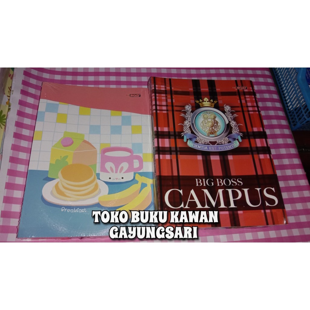

BUKU TULIS BIG BOZZ 42 Lembar Dan 50 Lembar