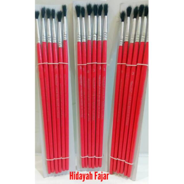 

Kuas lukis / kuas lukis panggoda no 3