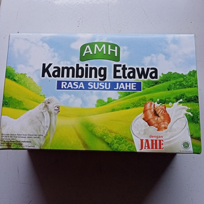 

Susu Kambing Etawa Plus Jahe Merah AMH